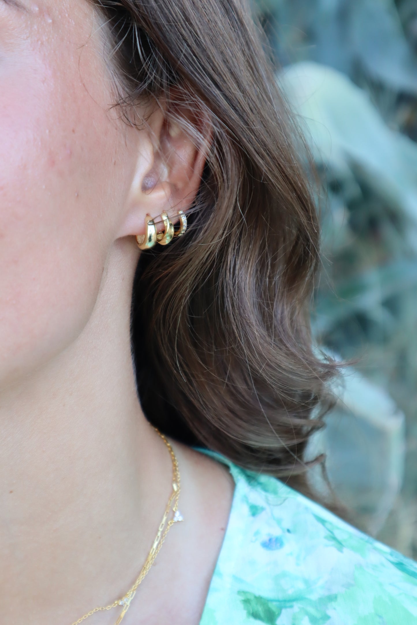 Timeless Hoops Gold