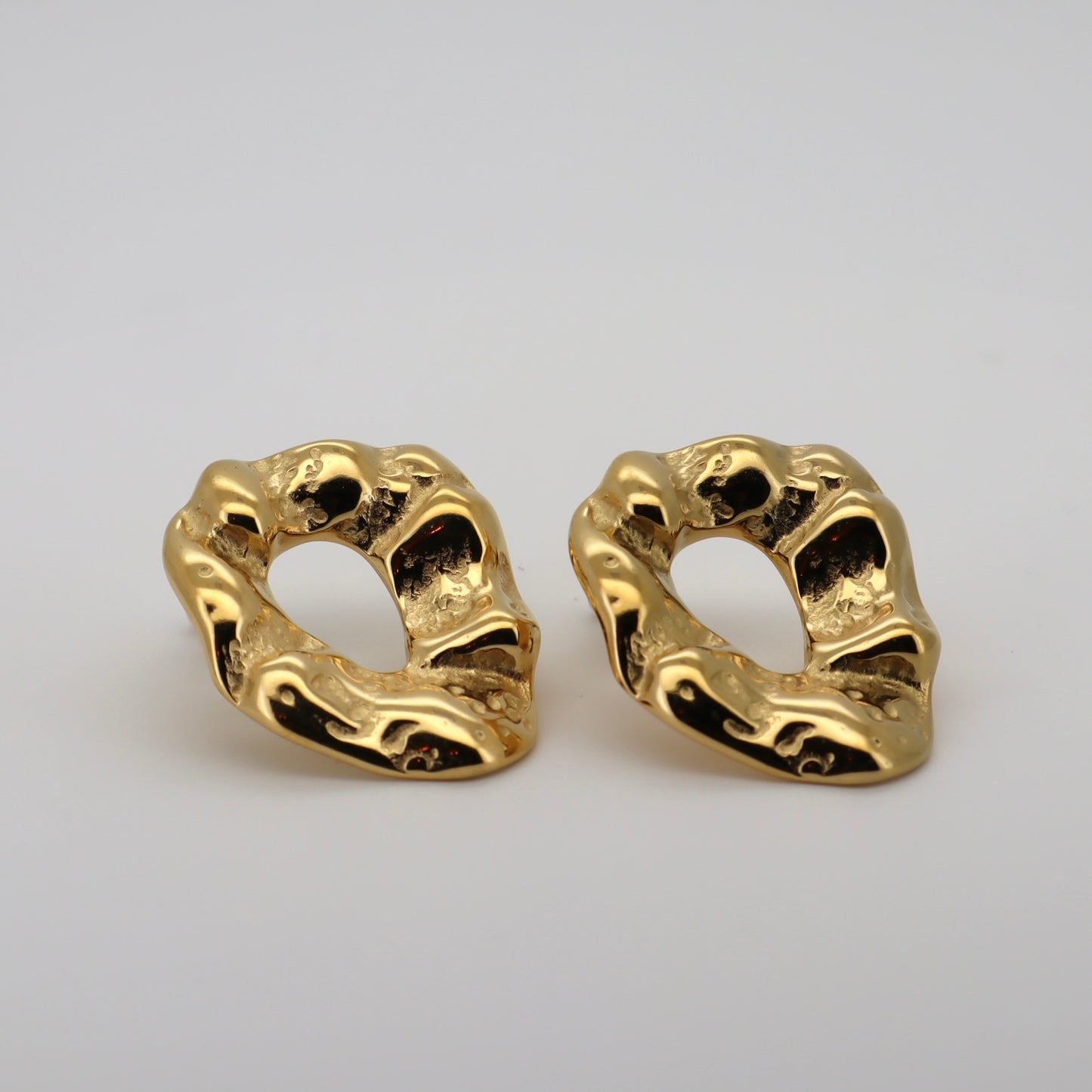 Oval Statement Earring