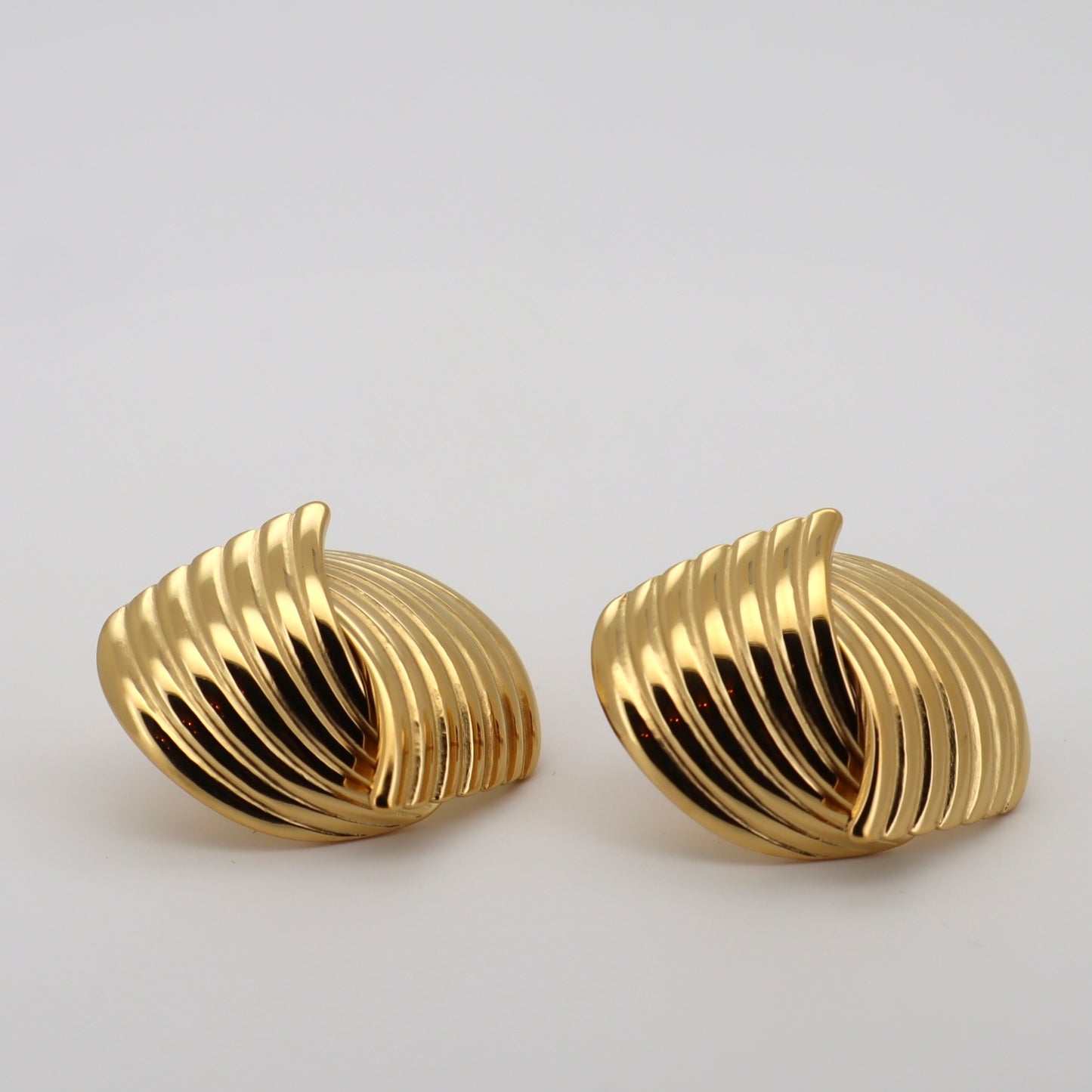 Retro Folded Earrings