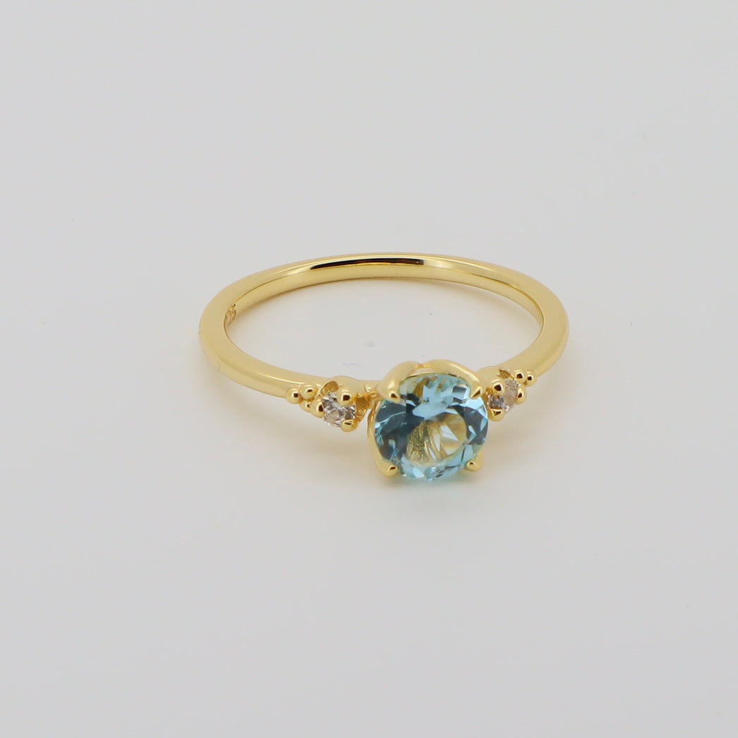 Aurora Topaz Ring
