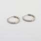 Timeless Hoops Silver