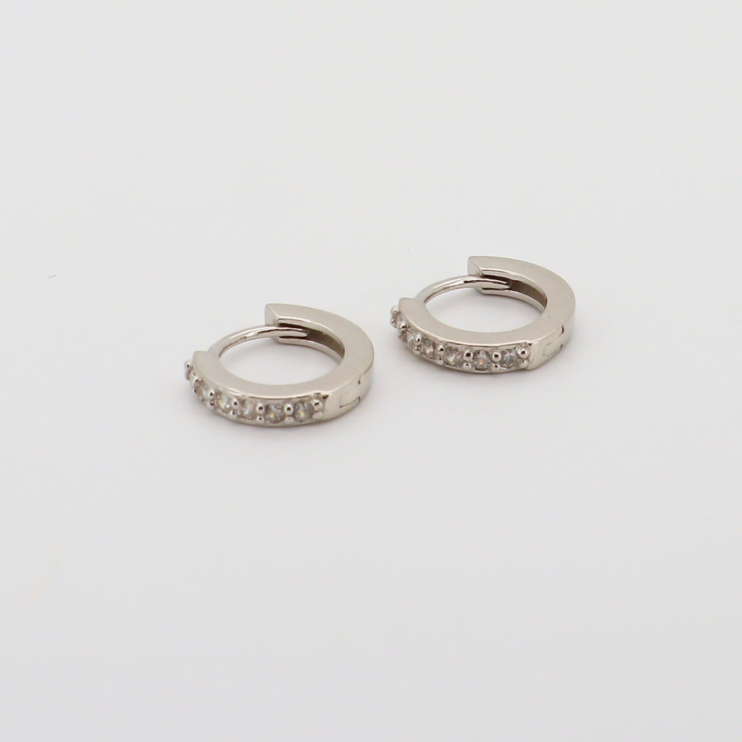 Timeless Hoops Silver