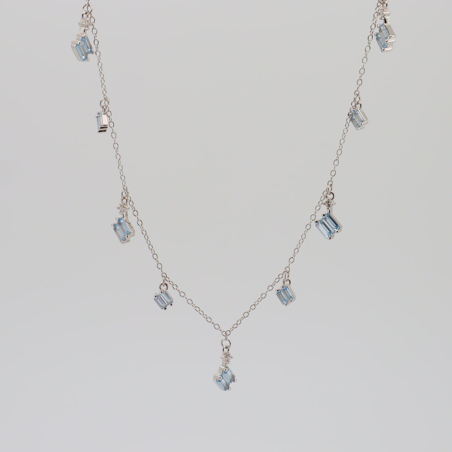 Luster Necklace Silver