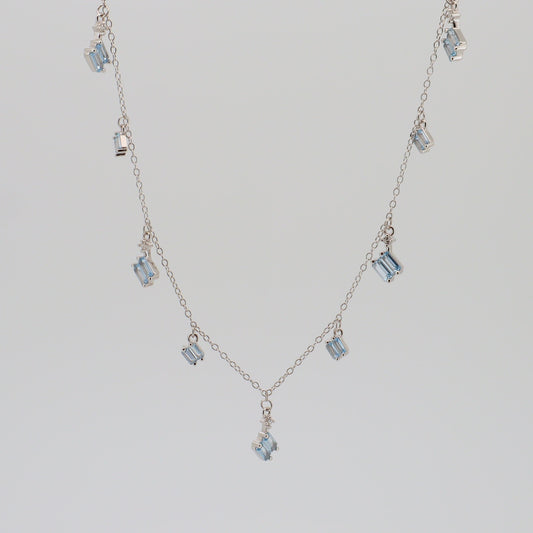 Luster Necklace Silver