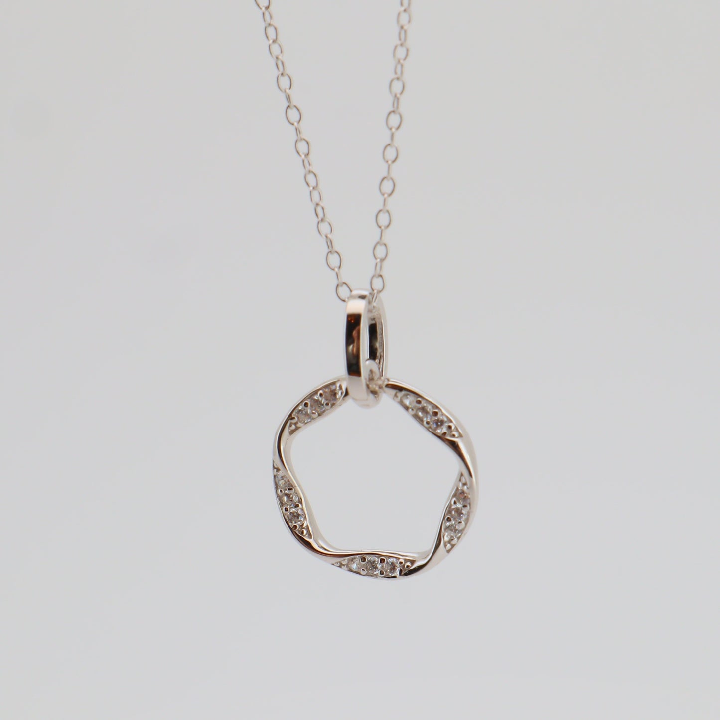 Sway Necklace Silver