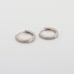 Timeless Hoops Silver