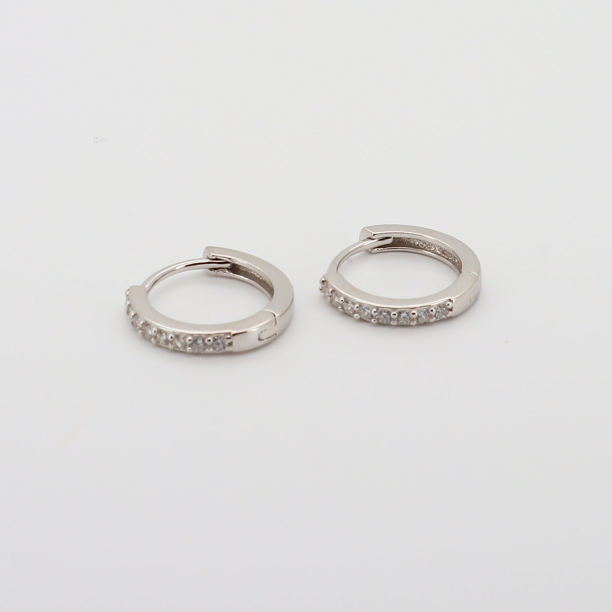 Timeless Hoops Silver