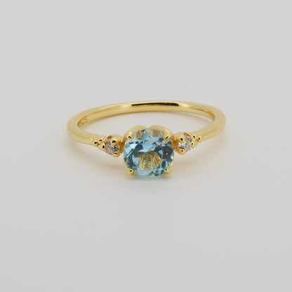 Aurora Topaz Ring