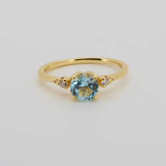 Aurora Topaz Ring