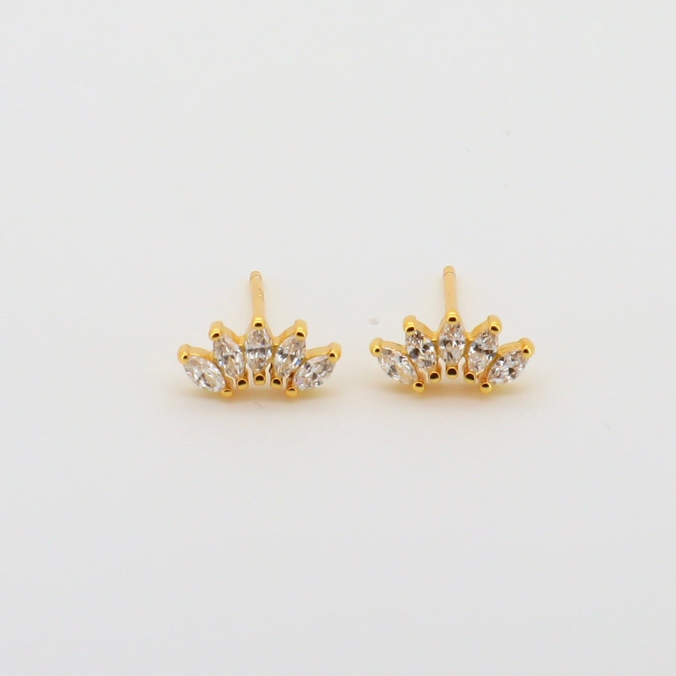 Lucky Stud Earring Gold