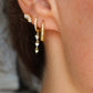 Lucky Charm Hoops Gold