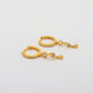 Lucky Charm Hoops Gold