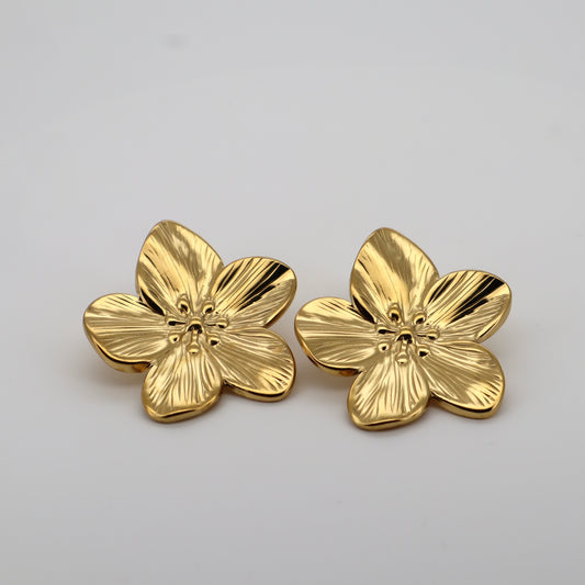 Sakura Golden Earring