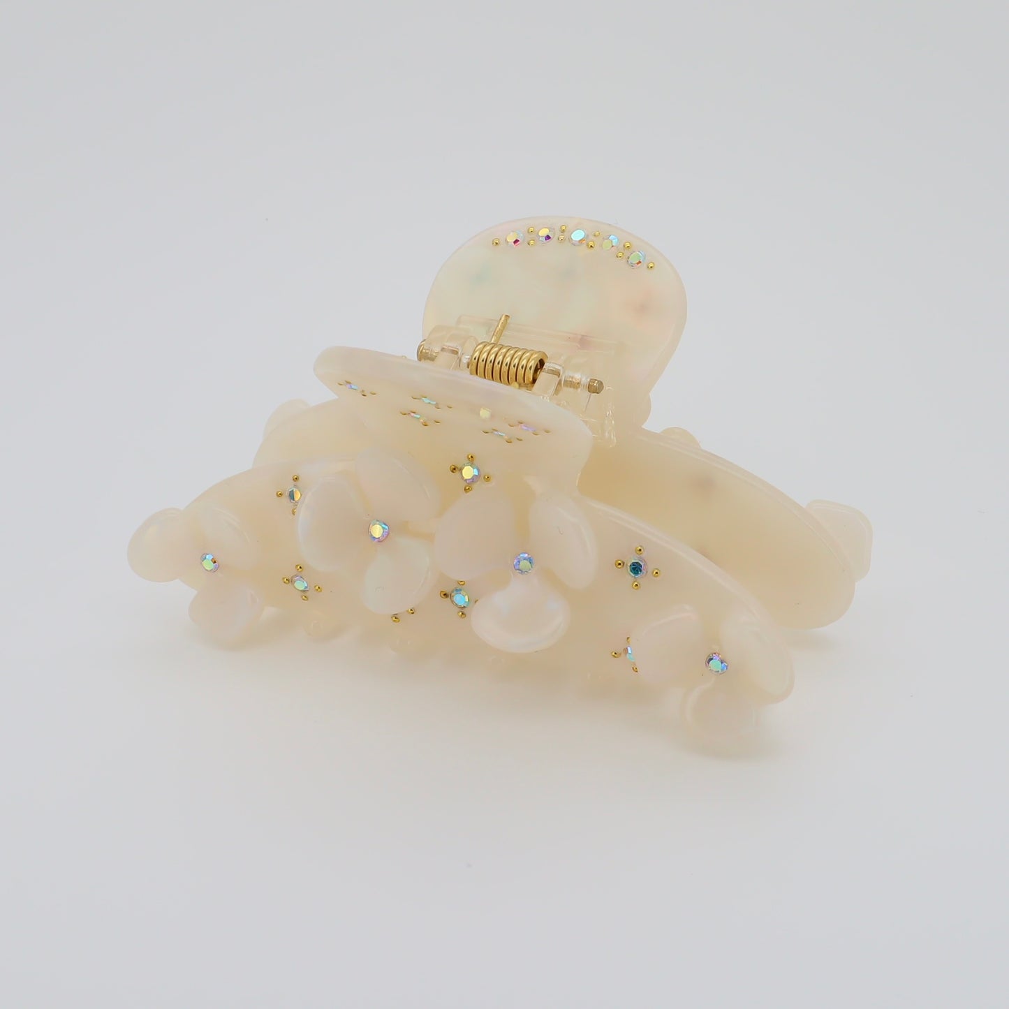 Flower Delight Claw White
