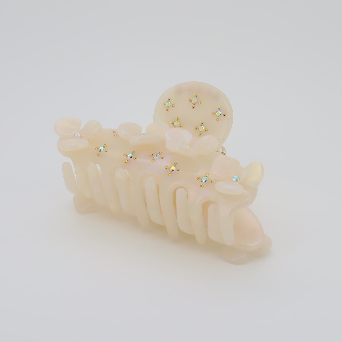 Flower Delight Claw White