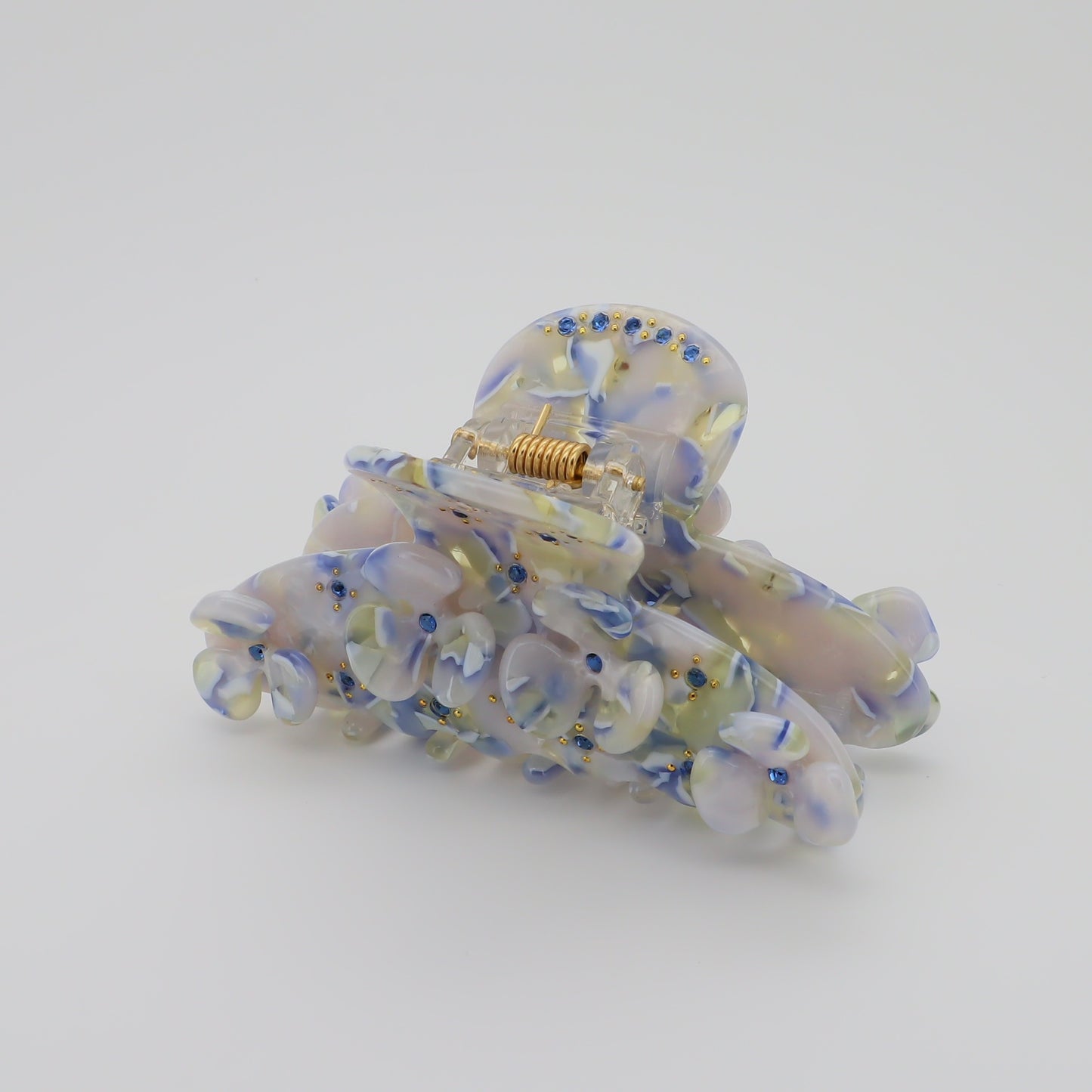 Flower Delight Claw Blue