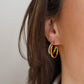 Hvar Duo Zirconia Earrings