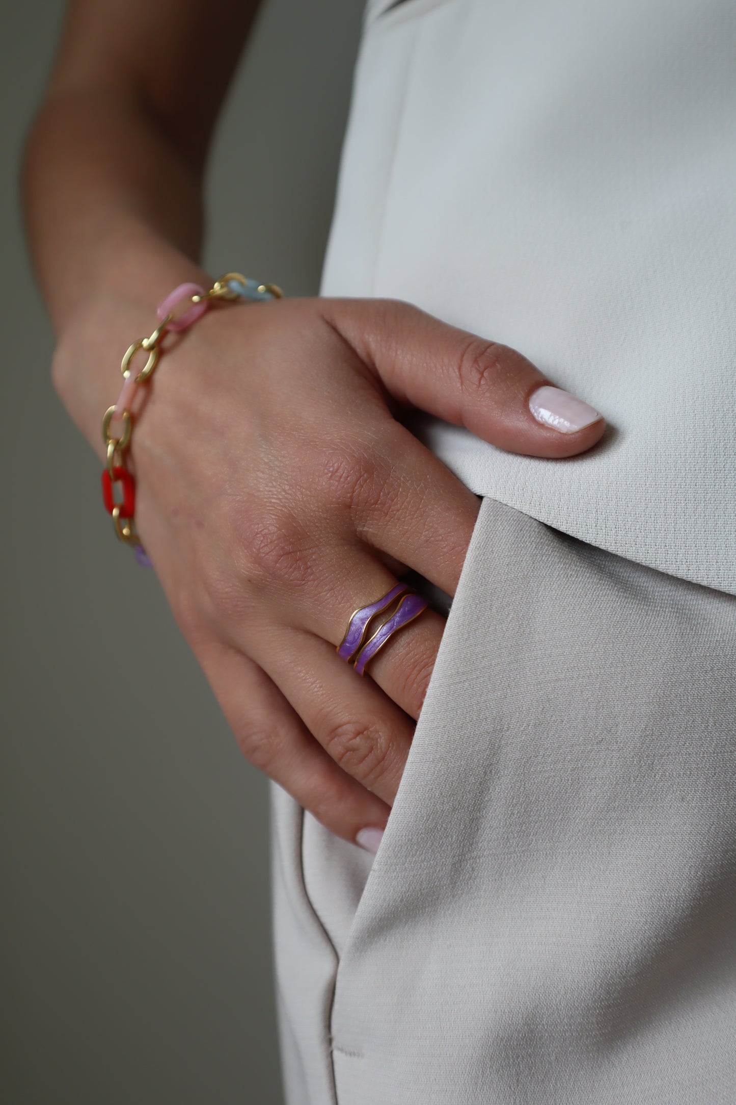 Cetina Ring Purple