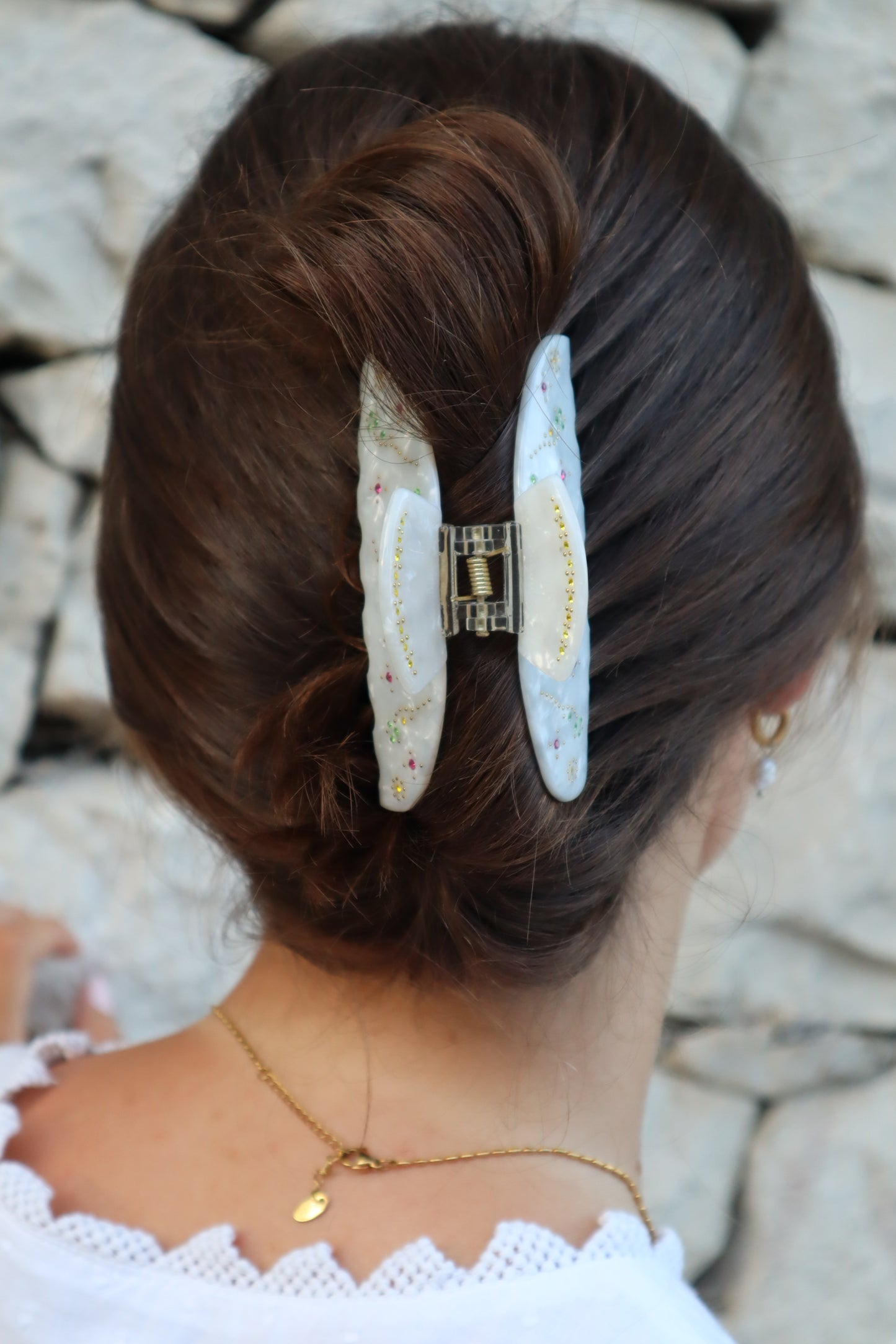 Rainbow Claw White