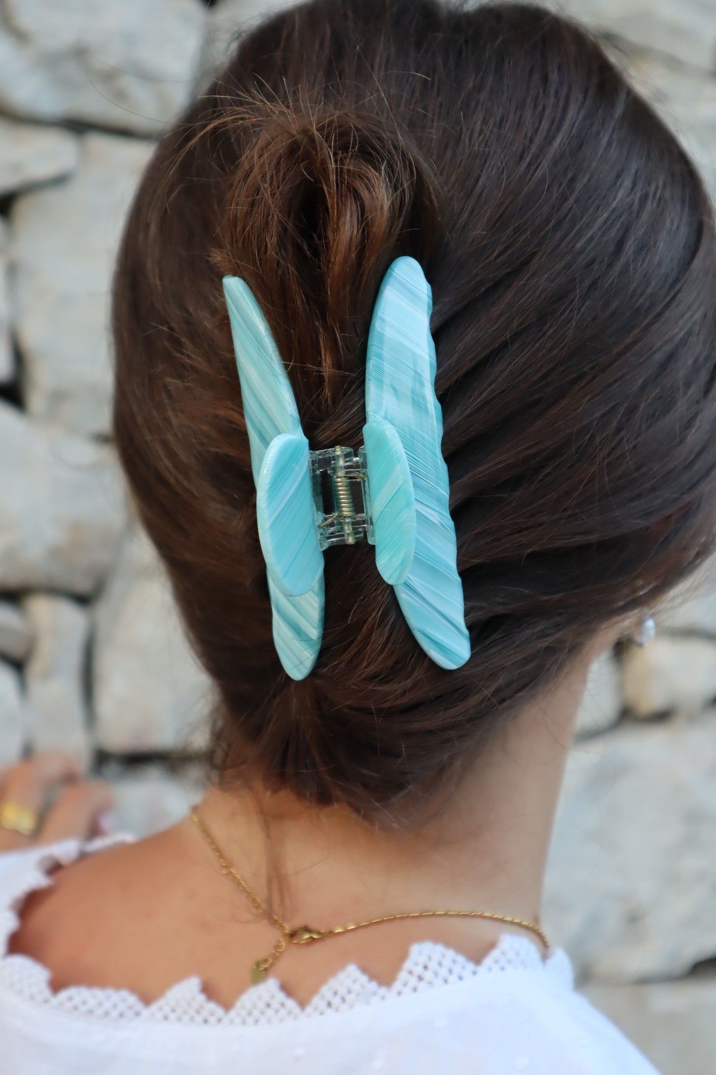 Everyday Striped Claw Blue