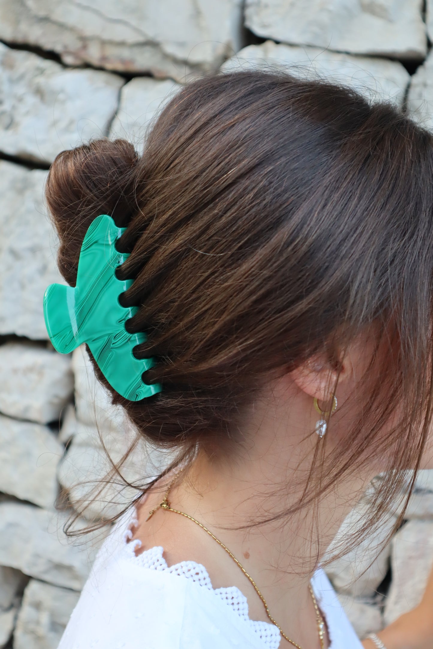 Everyday Striped Claw Green