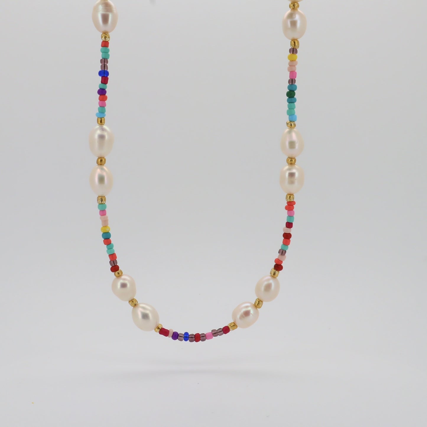 Vibrant Bead Necklace