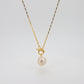 Santorini Pearl Necklace
