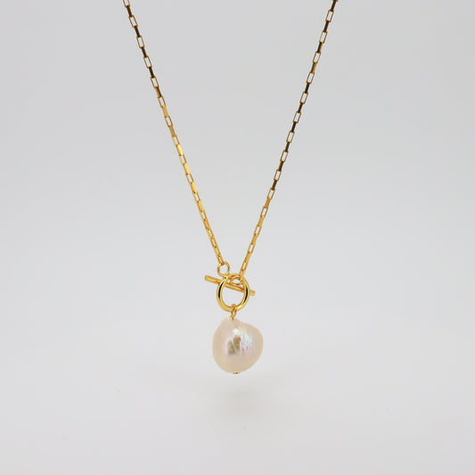 Santorini Pearl Necklace