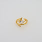 Crystal Cluster Ring Gold