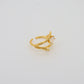 Crystal Cluster Ring Gold