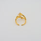 Crystal Cluster Ring Gold