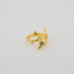 Noble Zirconia Ring Gold