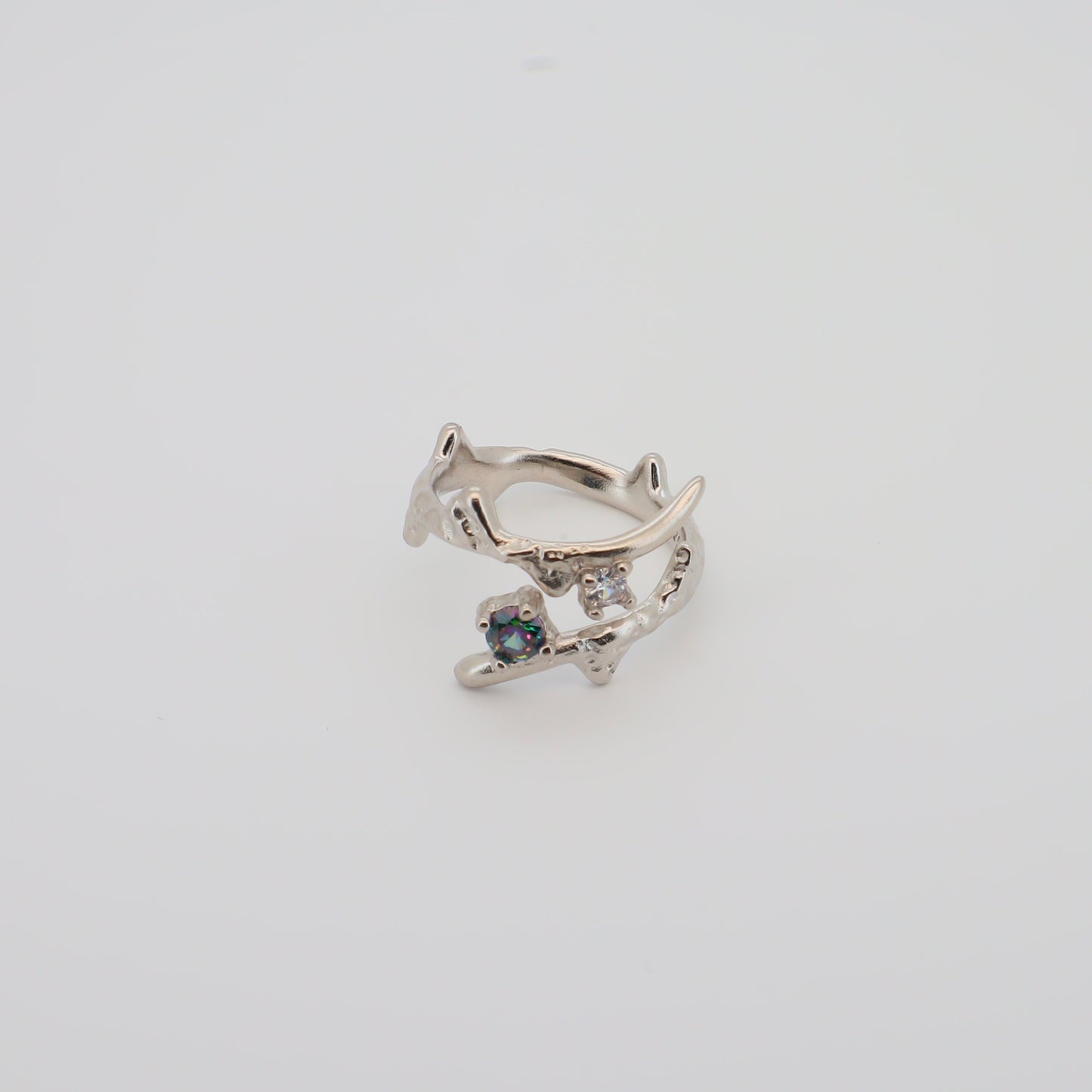 Noble Zirconia Ring Silver