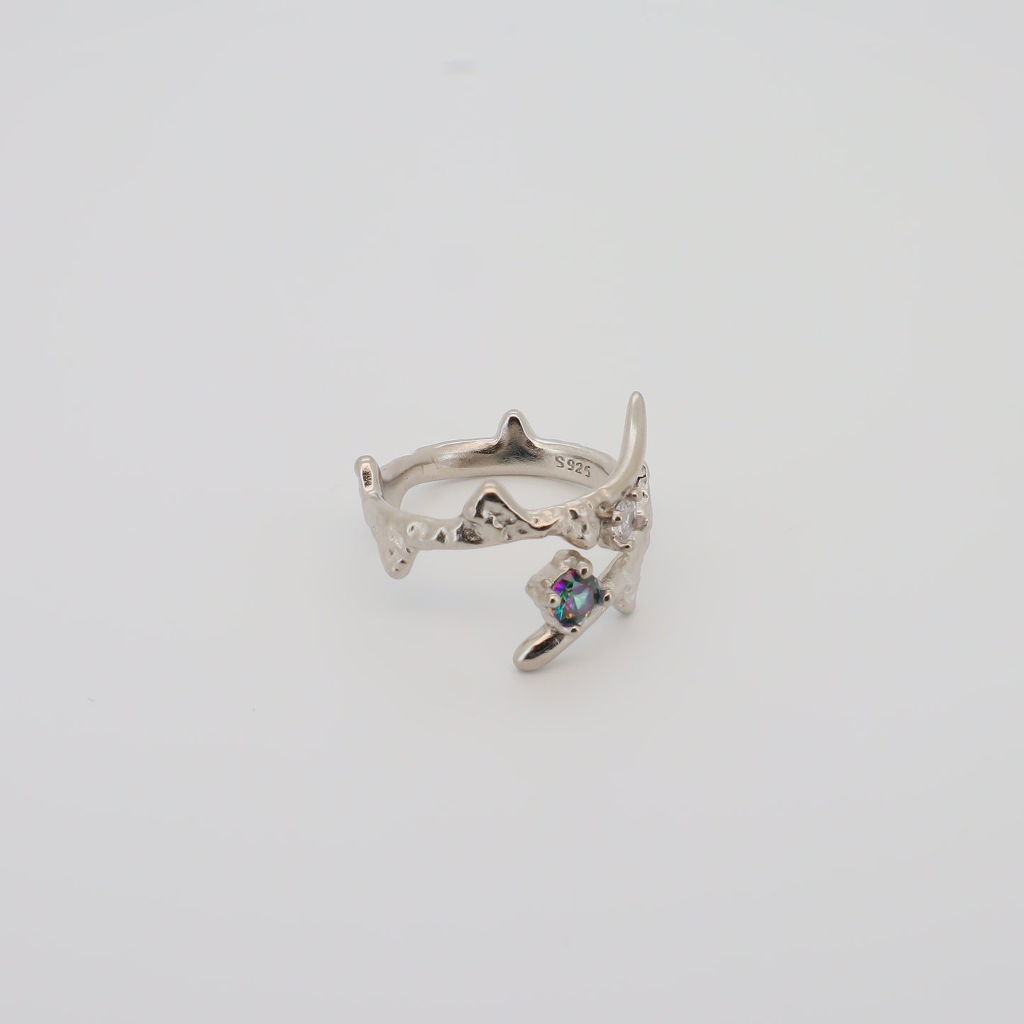 Noble Zirconia Ring Silver
