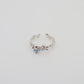 Solin Zirconia Ring Silver